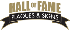 Hall of Fame Plaques and Signs Logo